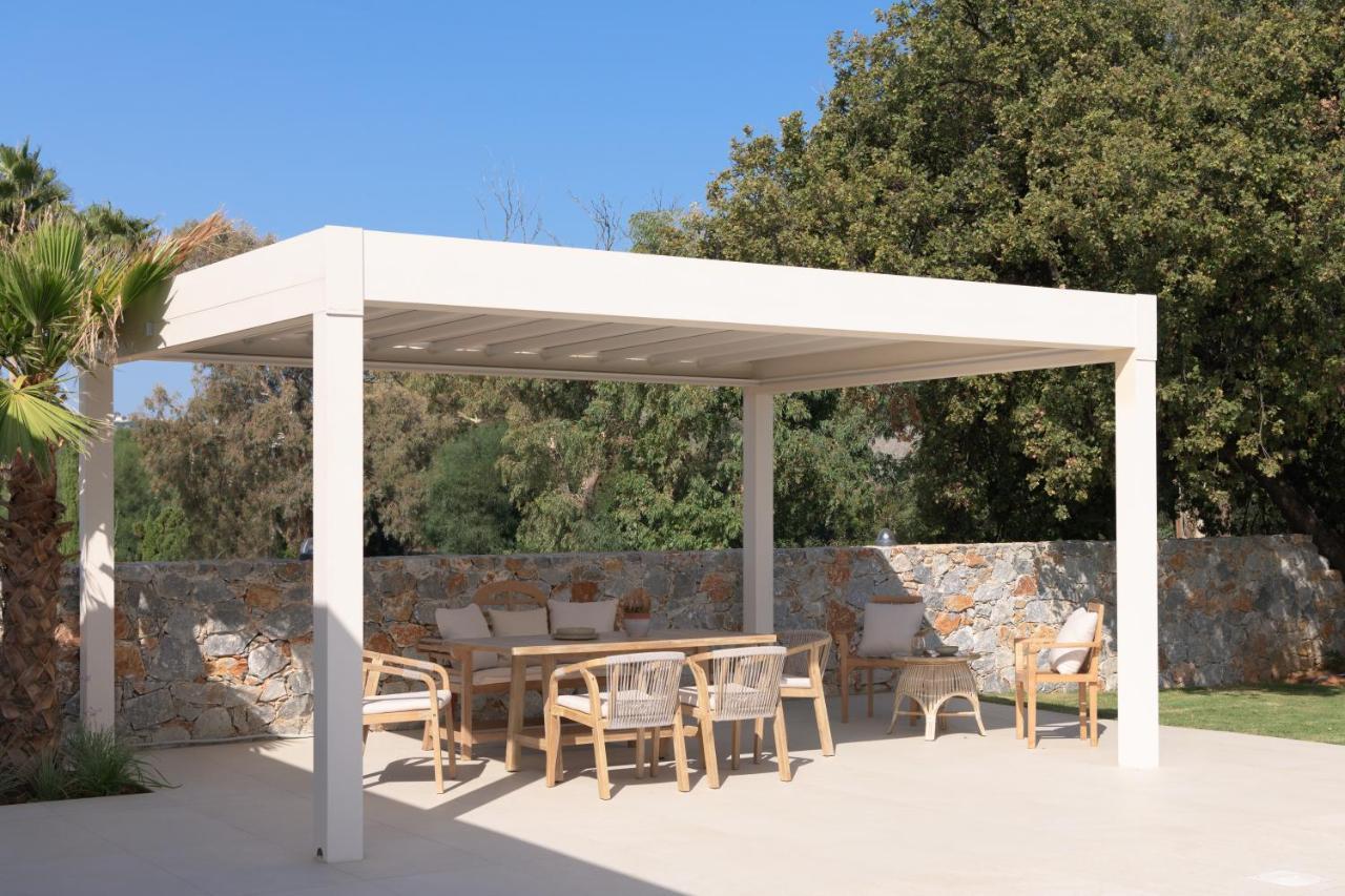 Pelagias Villa Lefka With Heated Pool Mathés Exterior foto