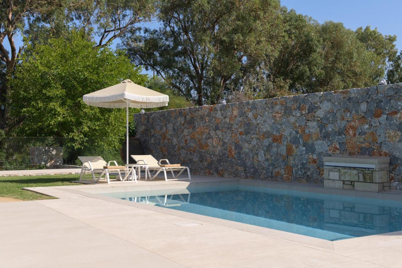 Pelagias Villa Lefka With Heated Pool Mathés Exterior foto
