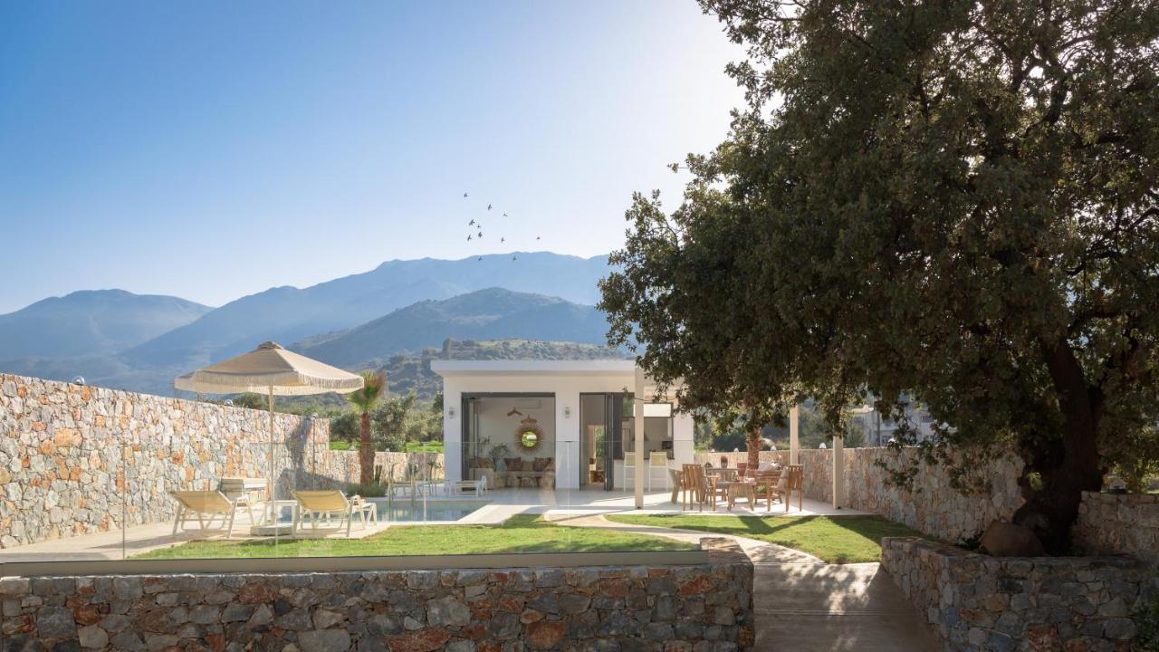 Pelagias Villa Lefka With Heated Pool Mathés Exterior foto
